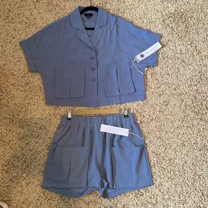 New with Tags Lumière pj set with medium top and large bottoms